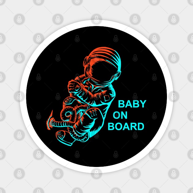 Baby on board, Pregnancy waiting for the baby Magnet by Seano Stuff